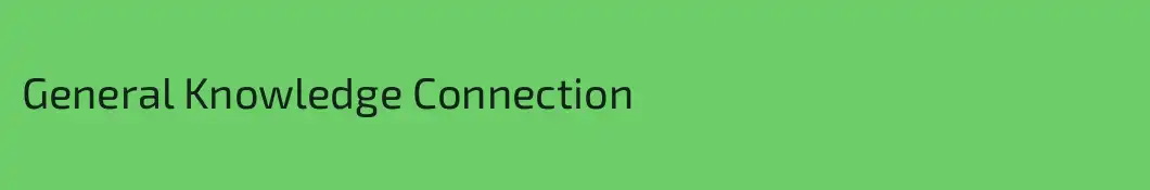 General Knowledge Connection